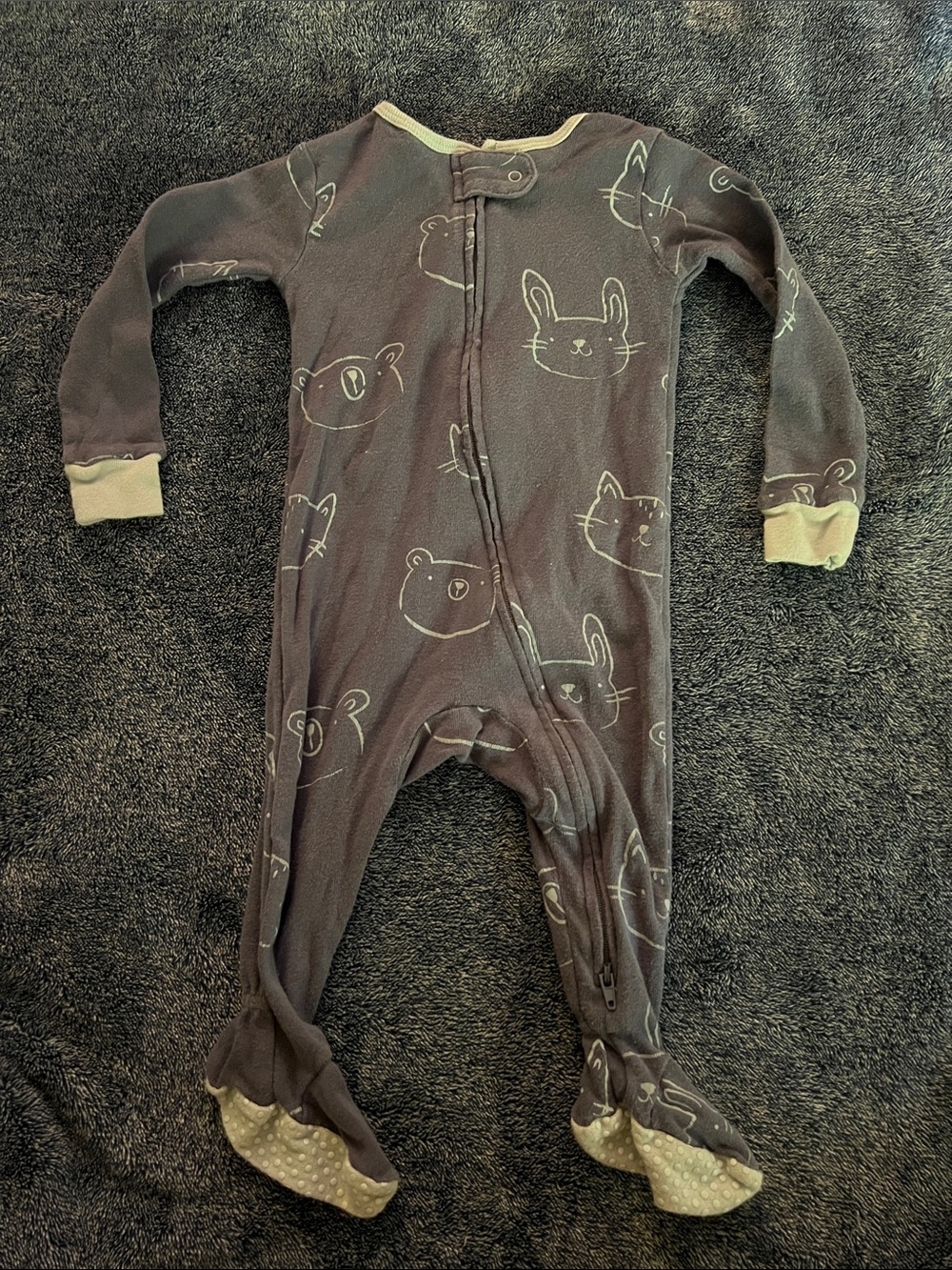 Cloud Island Footed One-Piece Pjs